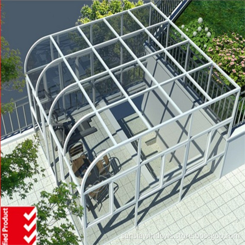 Aluminum Lowes Garden Glass Sunroom